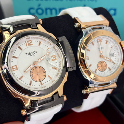PAREJA DE TISSOT REF-T-RACE-BB