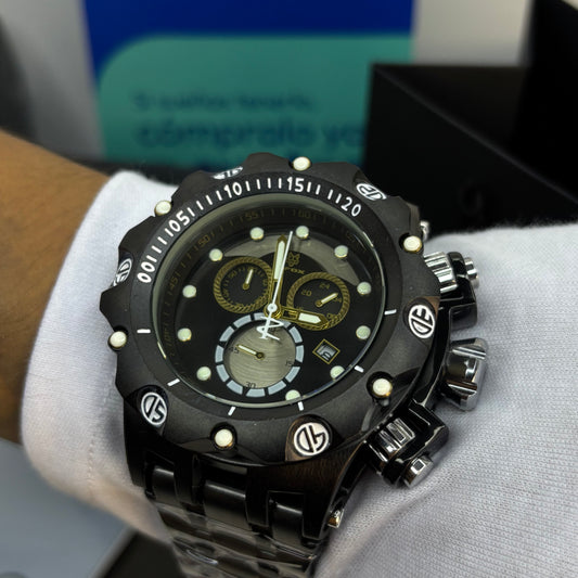 G-FOX ORIGINAL FUNCIONAL  POR INVICTA SUMERGIBLE   PARA HOMBRE  REF- NN