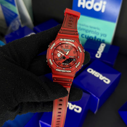 CASIO G-SHOCK PARA HOMBRE REF-GA2100-R