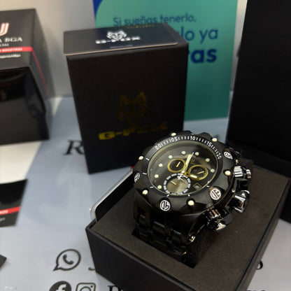 G-FOX ORIGINAL FUNCIONAL  POR INVICTA SUMERGIBLE   PARA HOMBRE  REF- NN