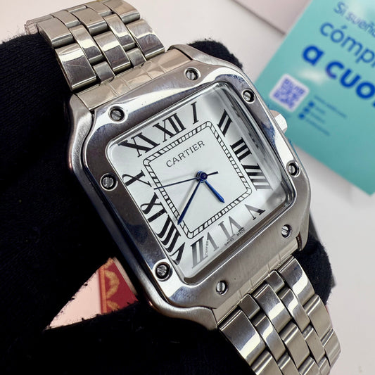 CARTIER DO SANTOS TRIZADO PARA HOMBRE REF-PB