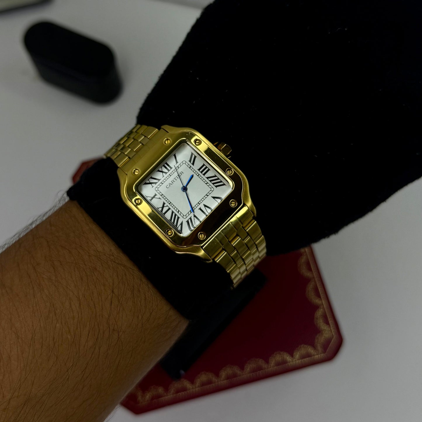 CARTIER DO SANTOS TRIZADO PARA DAMA REF-DB