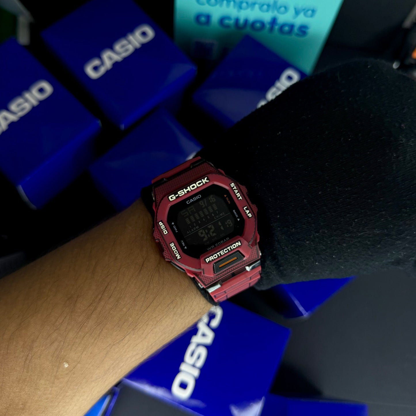 CASIO G-SHOCK PARA HOMBRE REF-GBD200-R