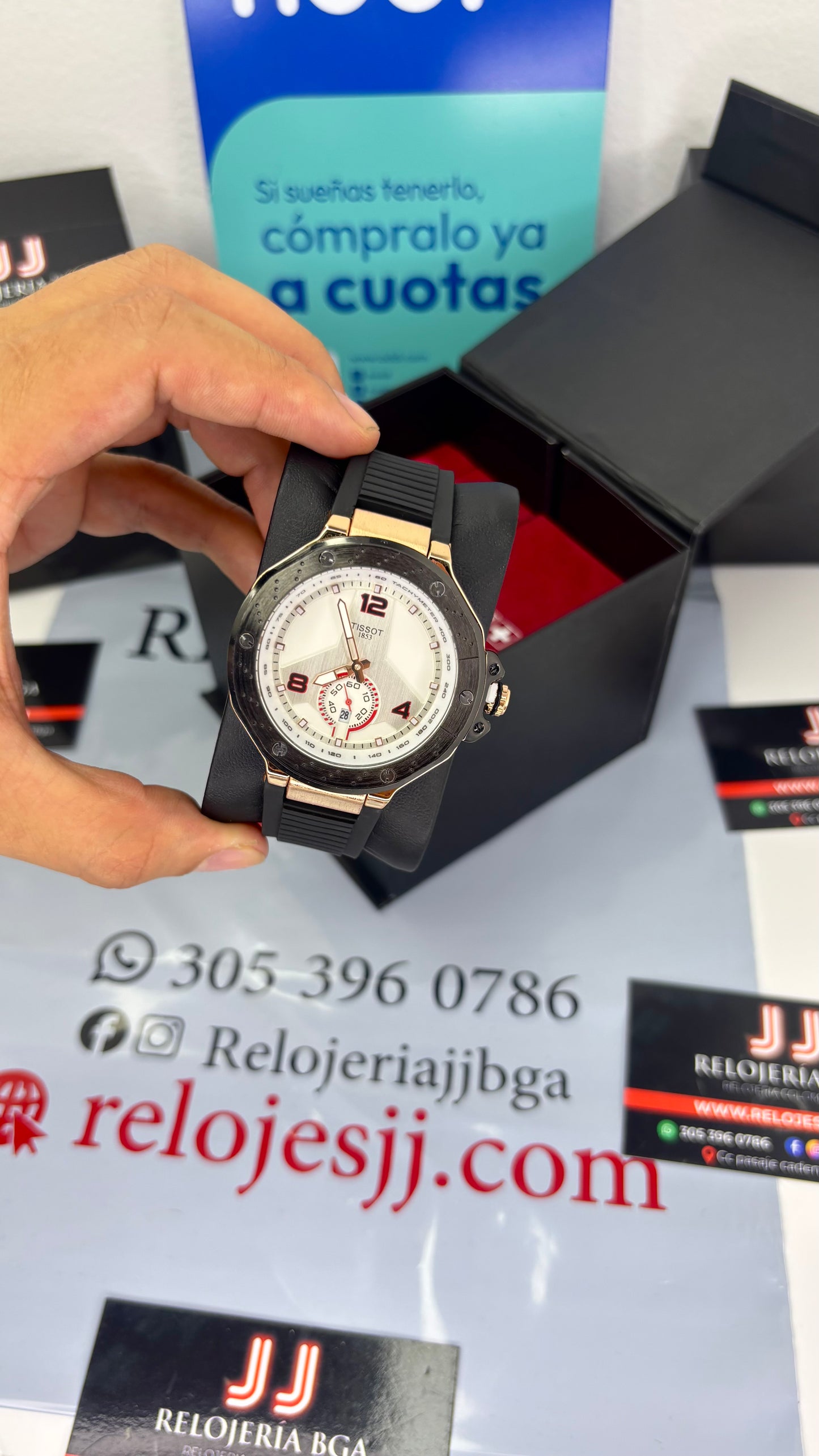 TISSOT 1853 MOTO GP PARA HOMBRE REF-NOB