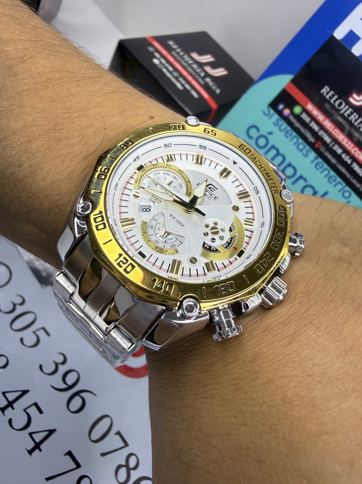 CASIO EDIFICE 550 PARA HOMBRE REF-PBD
