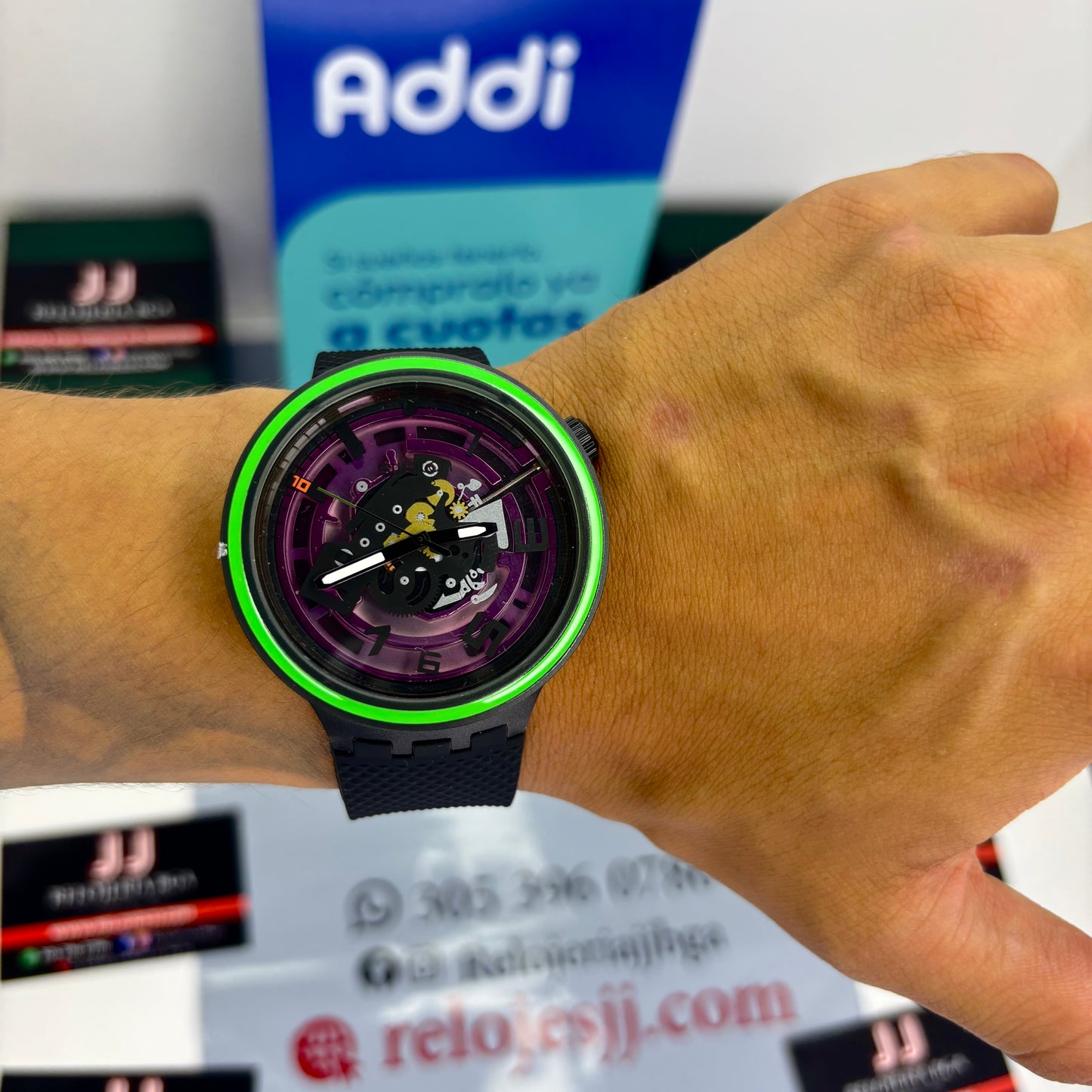 SWATCH PLANET PURPLE PARA HOMBRE REF-NVR
