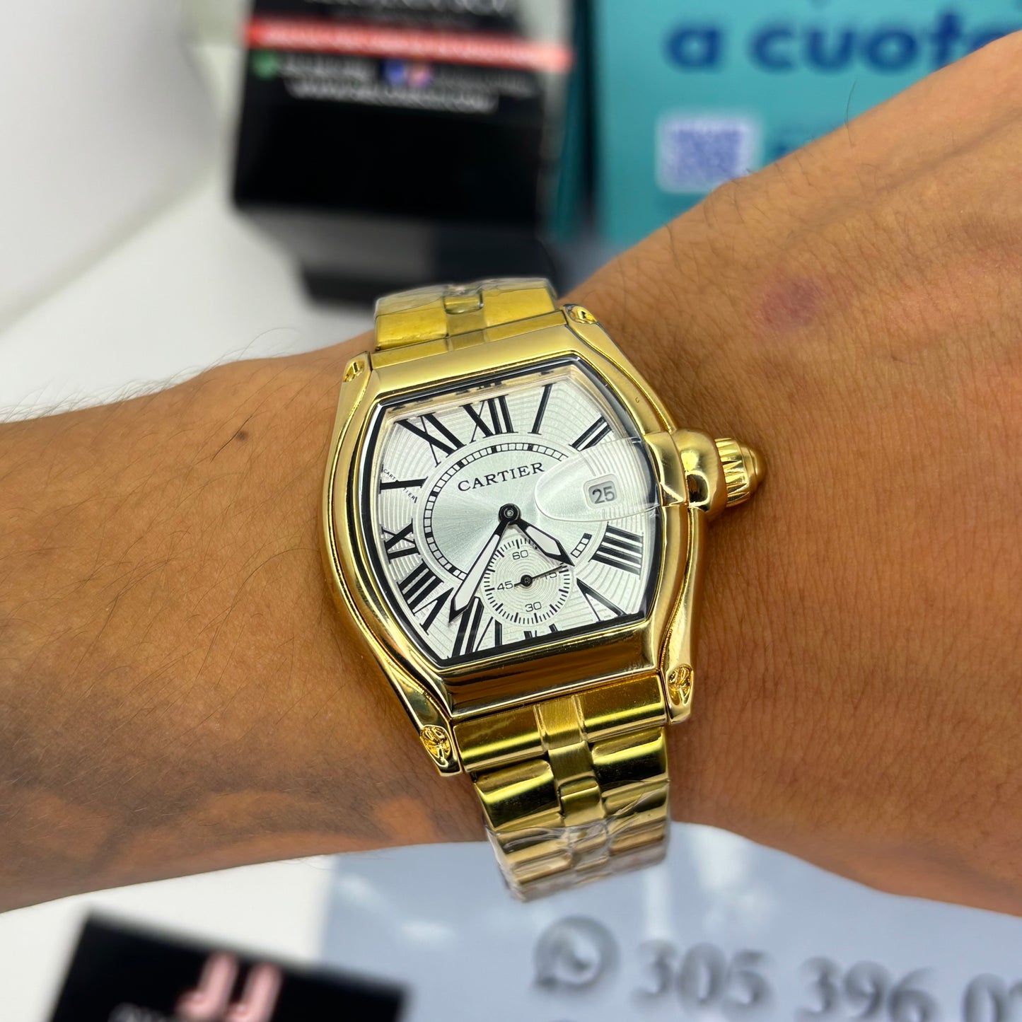 CARTIER ROADSTER PARA HOMBRE REF-DBL