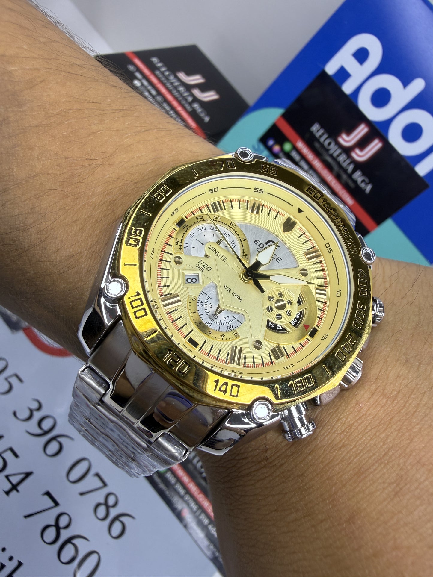 CASIO EDIFICE 550 PARA HOMBRE REF-PD
