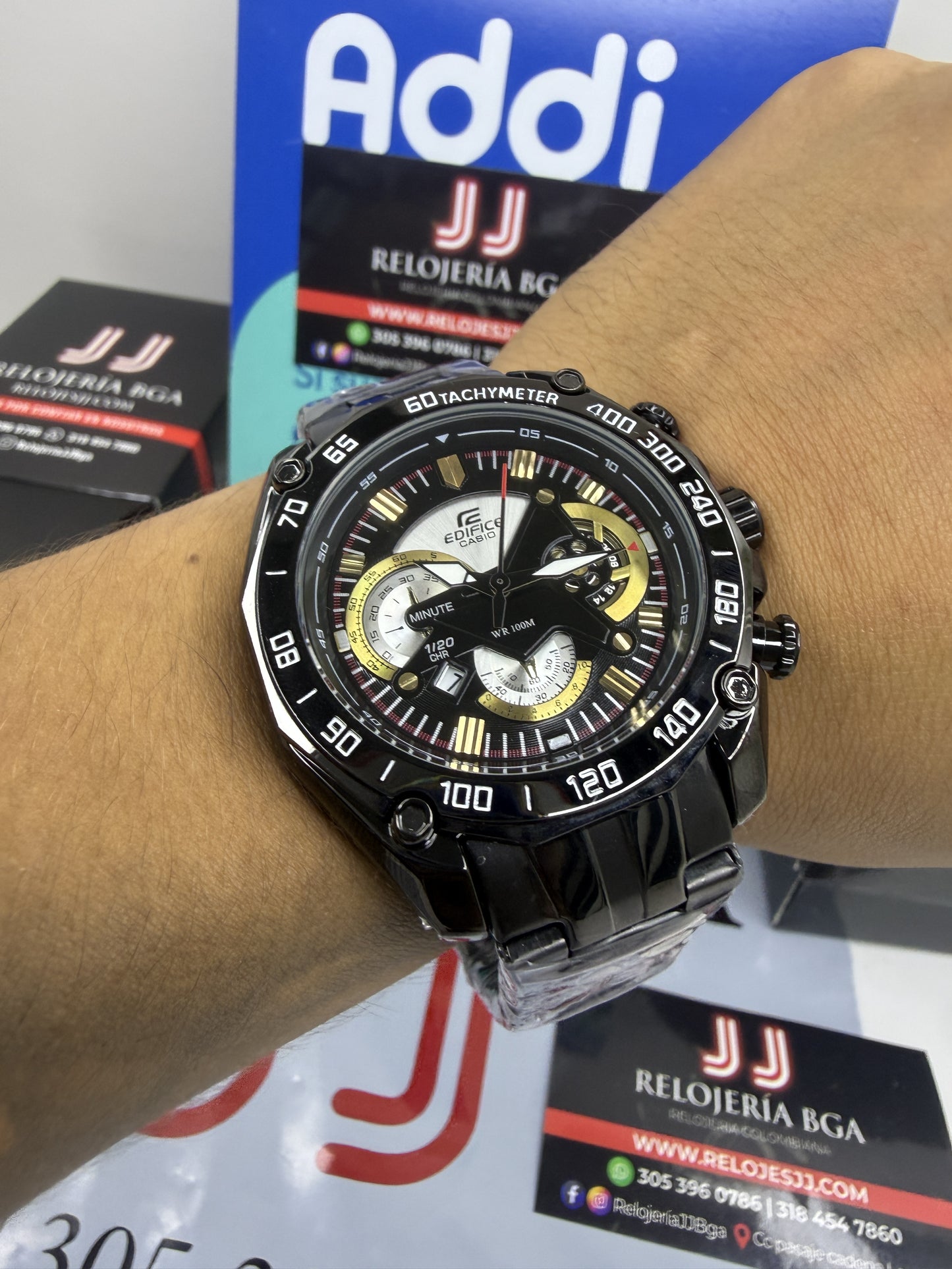 CASIO EDIFICE 550 PARA HOMBRE REF-NDN