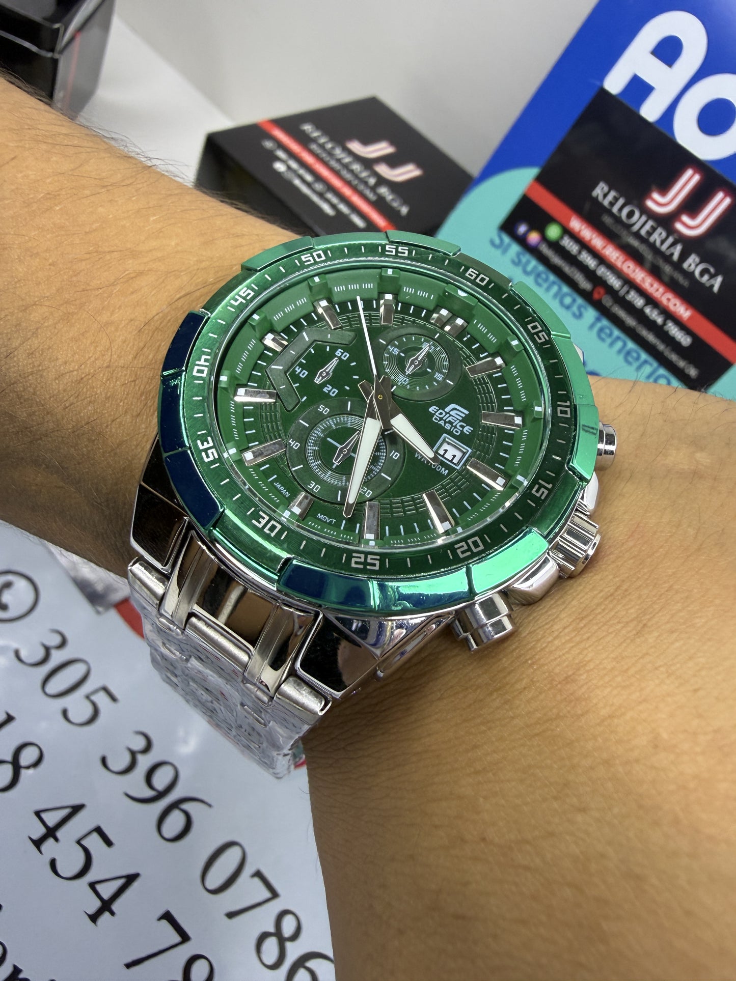 CASIO EDIFICE 539 PARA HOMBRE REF-PV