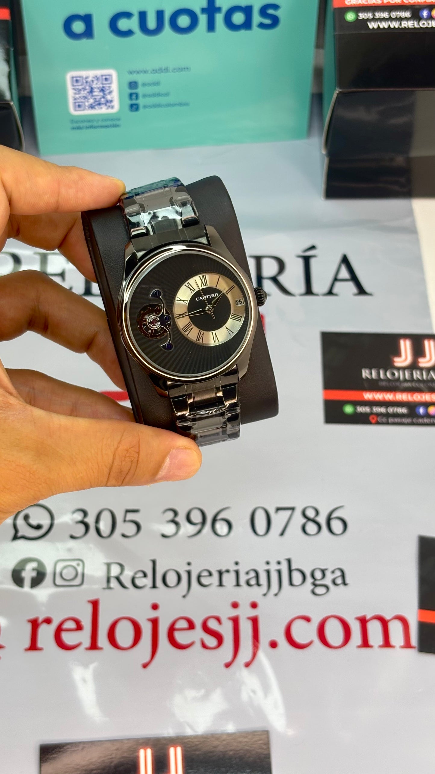 CARTIER ROMANO DOBLE MAQUINA PARA HOMBRE REF-NNFL