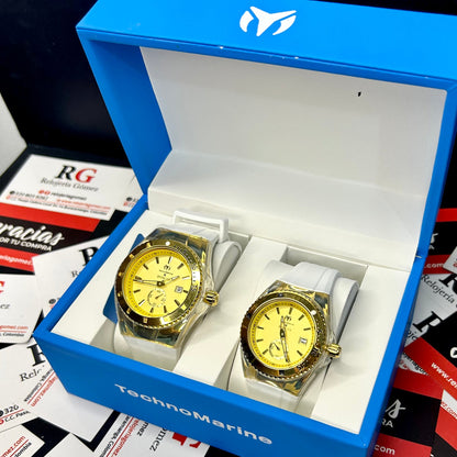 PAREJA INVICTA x TECHNOMARINE  REF-BD