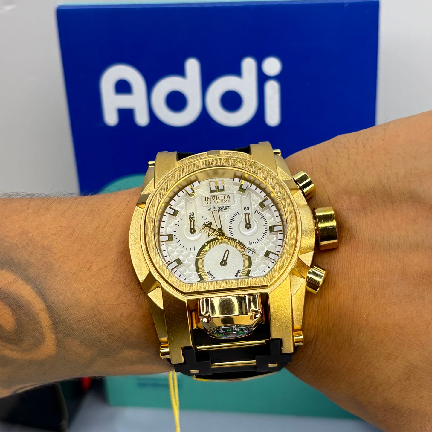 INVICTA BOLT ZEUS  GOMA PARA HOMBRE REF-NB