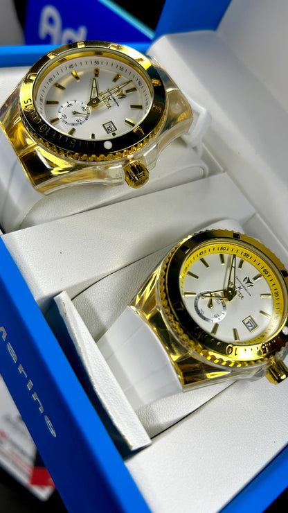 PAREJA INVICTA x TECHNOMARINE  REF-BB