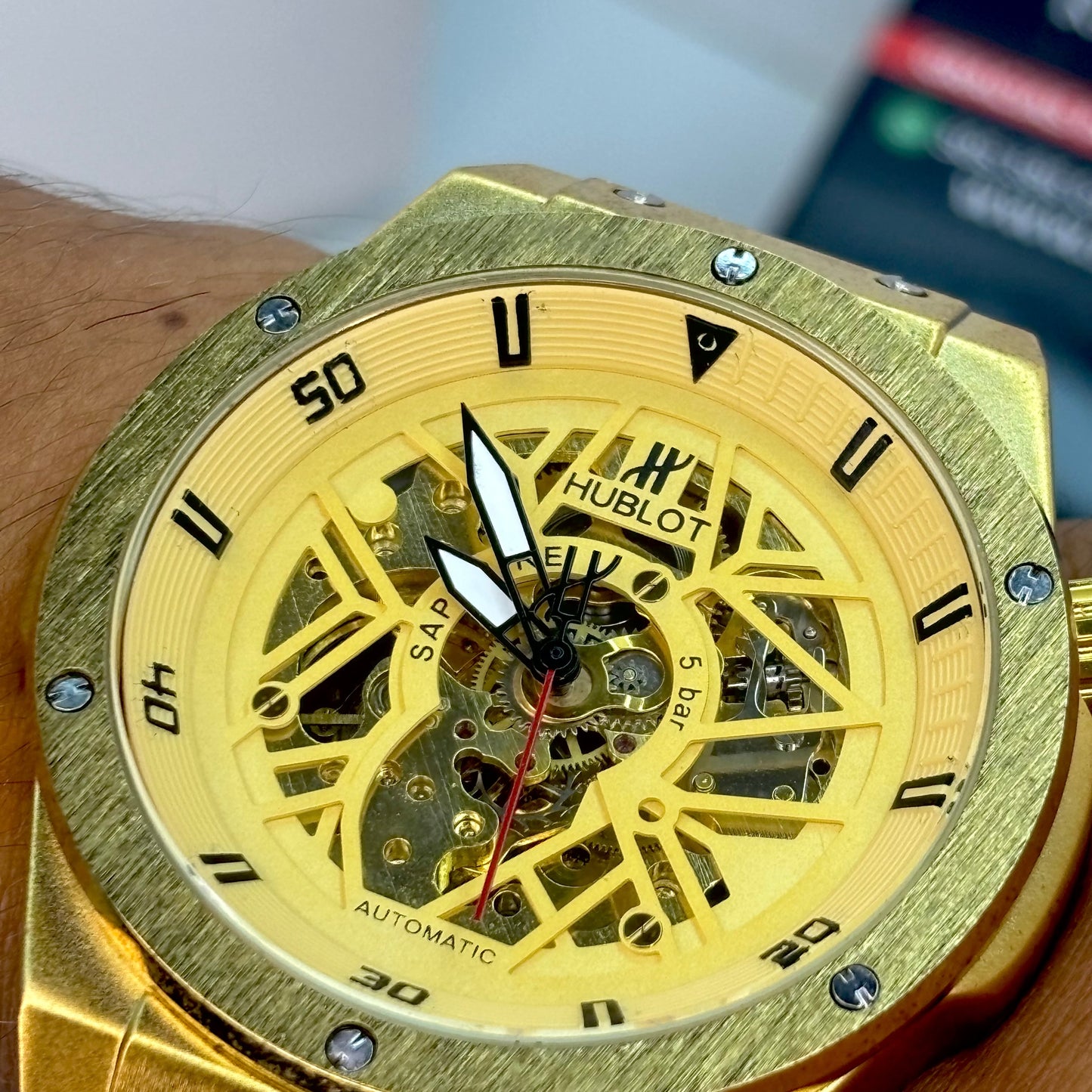 HUBLOT AUTOMATICO PARA HOMBRE REF-DD