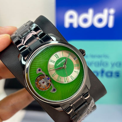 CARTIER ROMANO DOBLE MAQUINA PARA HOMBRE REF-NV