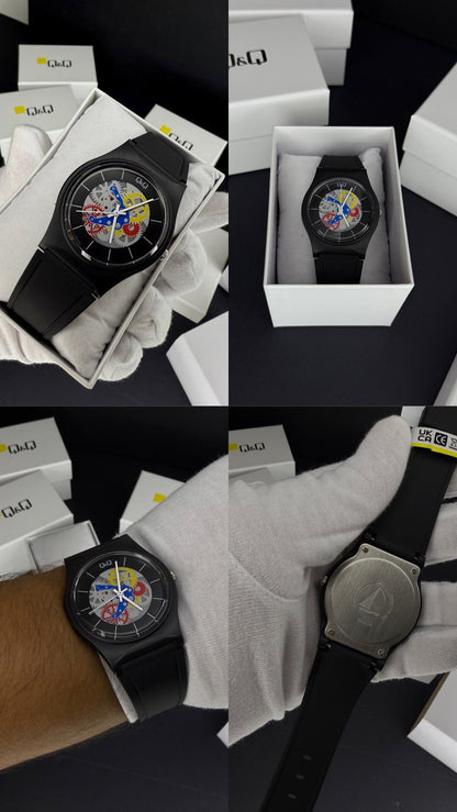 QyQ SUMERGIBLE  TIPO SWATCH UNISEX ORIGINAL REF-V41A-500VY