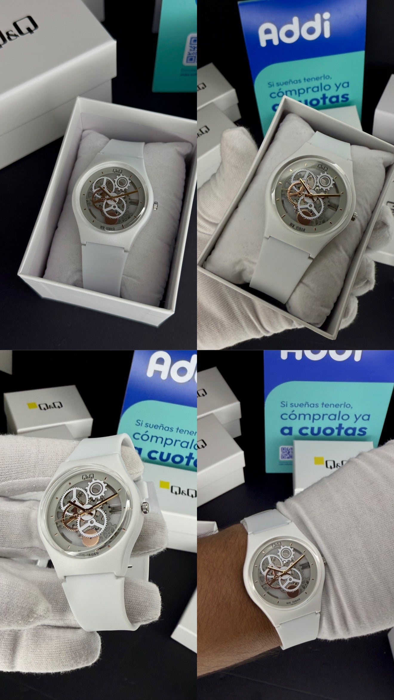 QyQ SUMERGIBLE TIPO SWATCH UNISEX ORIGINAL REF-V39A-501VY