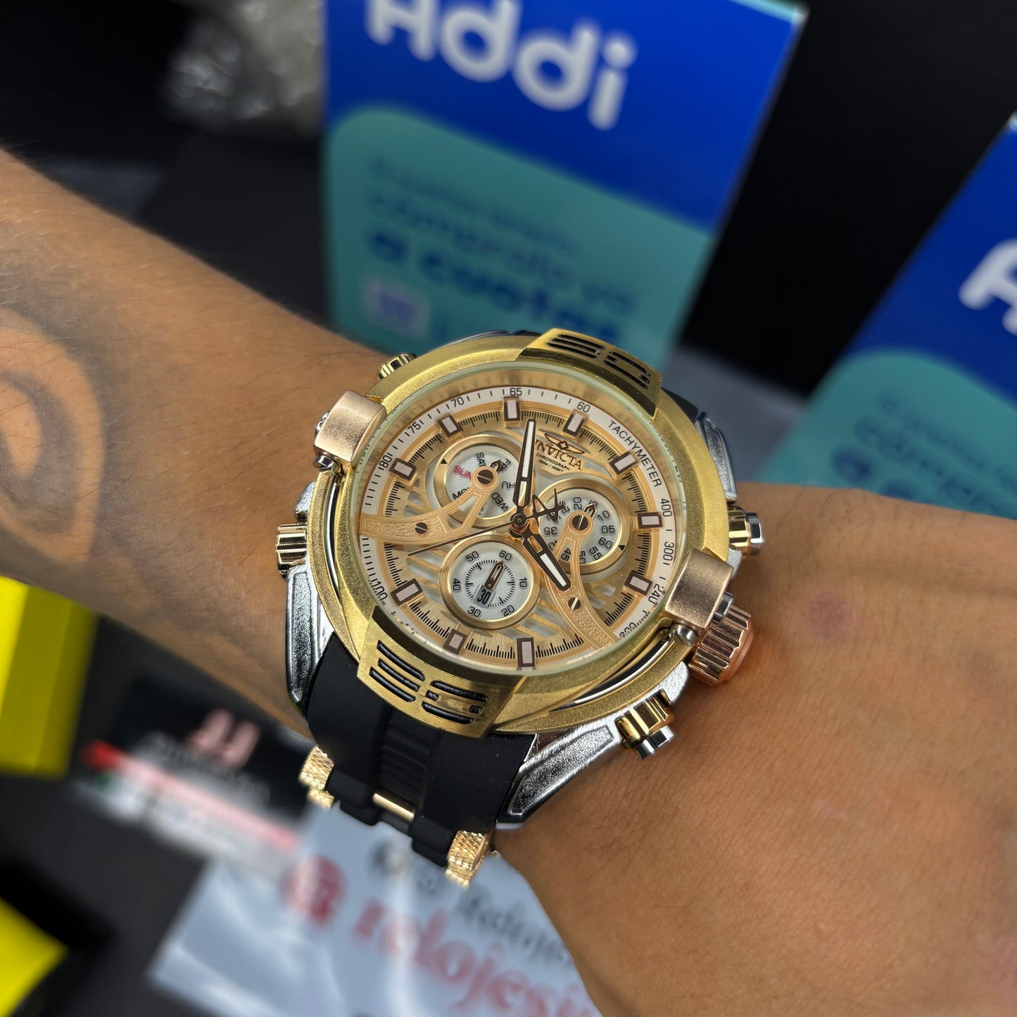 INVICTA MAMMOTH BOLT  PARA HOMBRE REF-3753-NO