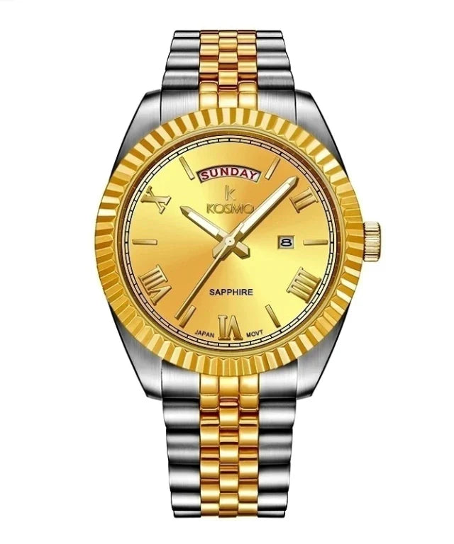 Reloj Kosmo 583s-7 – Bicolor Acero y Oro