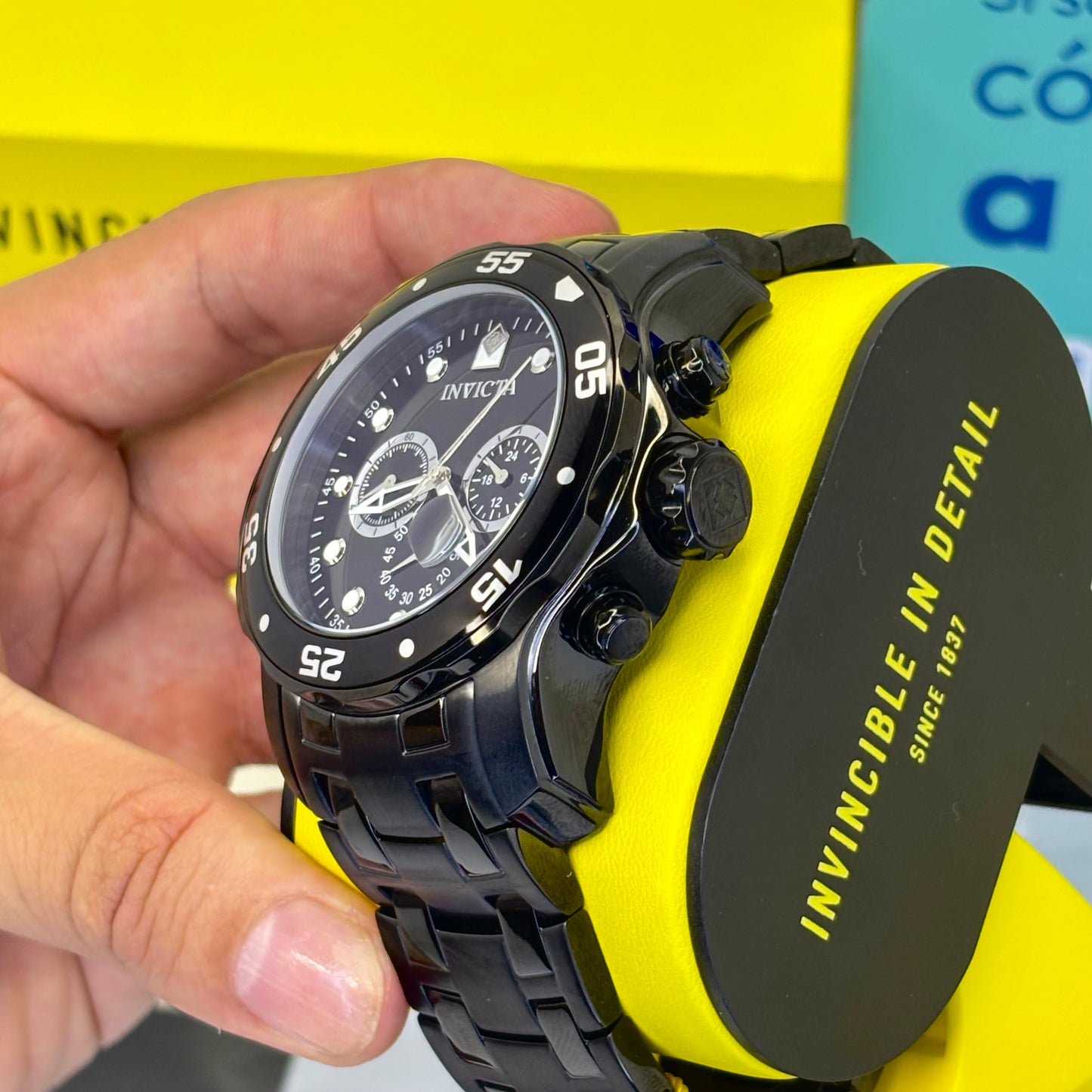 INVICTA PRO DIVER ORIGINAL PARA HOMBRE REF- 0076 -NEGRO