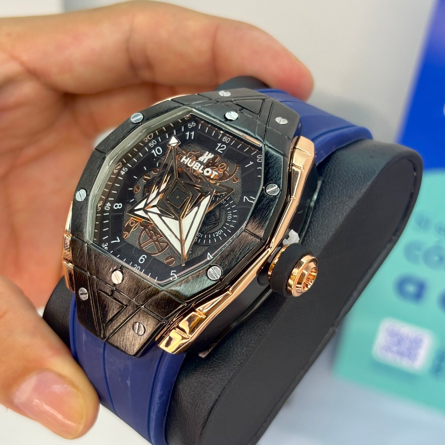 HUBLOT DIAMANTE PARA HOMBRE REF-A