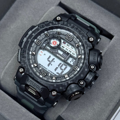 SAINT X G-SHOCK PARA SUMERGIBLE MILITAR HOMBRE REF 6836-VGN
