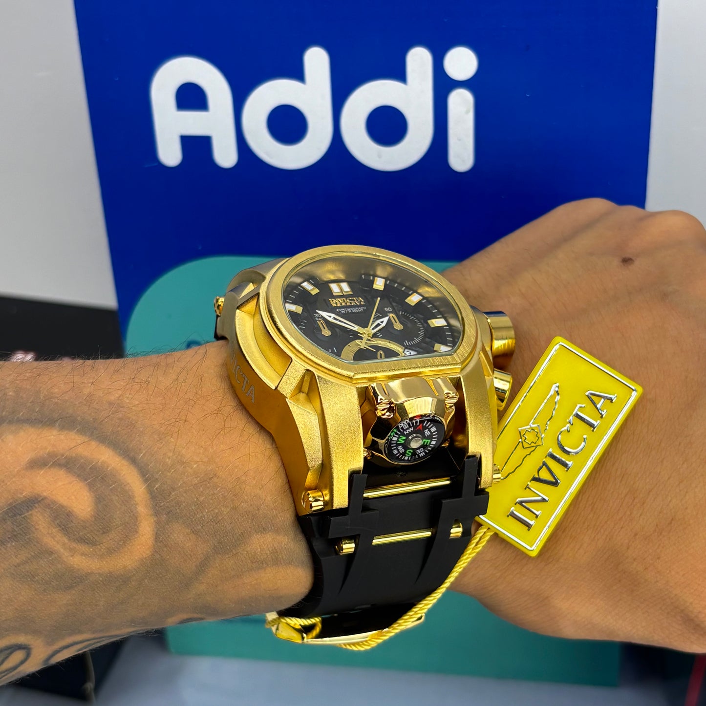 INVICTA BOLT ZEUS GOMA PARA HOMBRE REF-NN