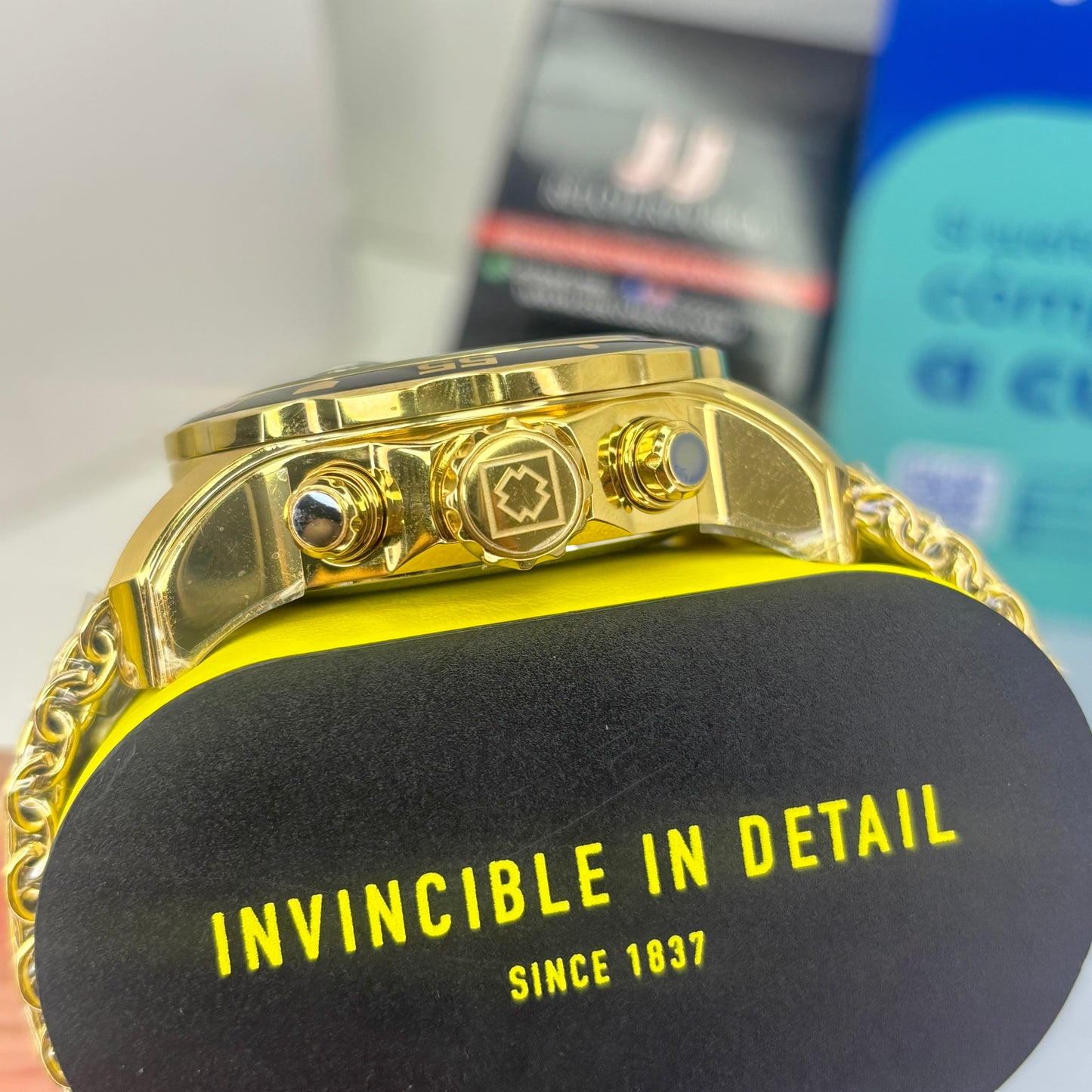 INVICTA PRO DIVER ORIGINAL ALTA GAMA PARA HOMBRE REF- 47632 - ORO