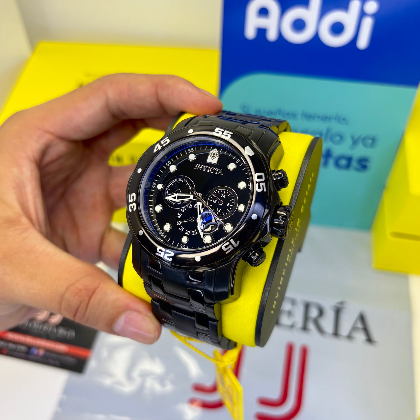 INVICTA PRO DIVER ORIGINAL PARA HOMBRE REF- 0076 -NEGRO