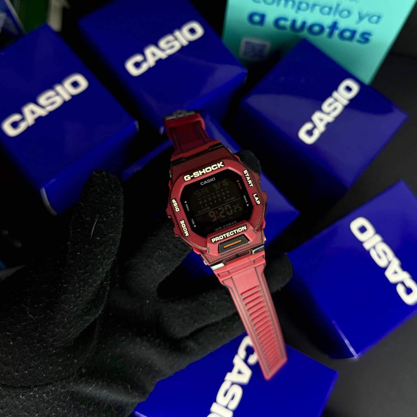 CASIO G-SHOCK PARA HOMBRE REF-GBD200-R