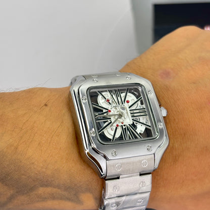 CARTIER SKELETON SANTOS PARA HOMBRE REF-P