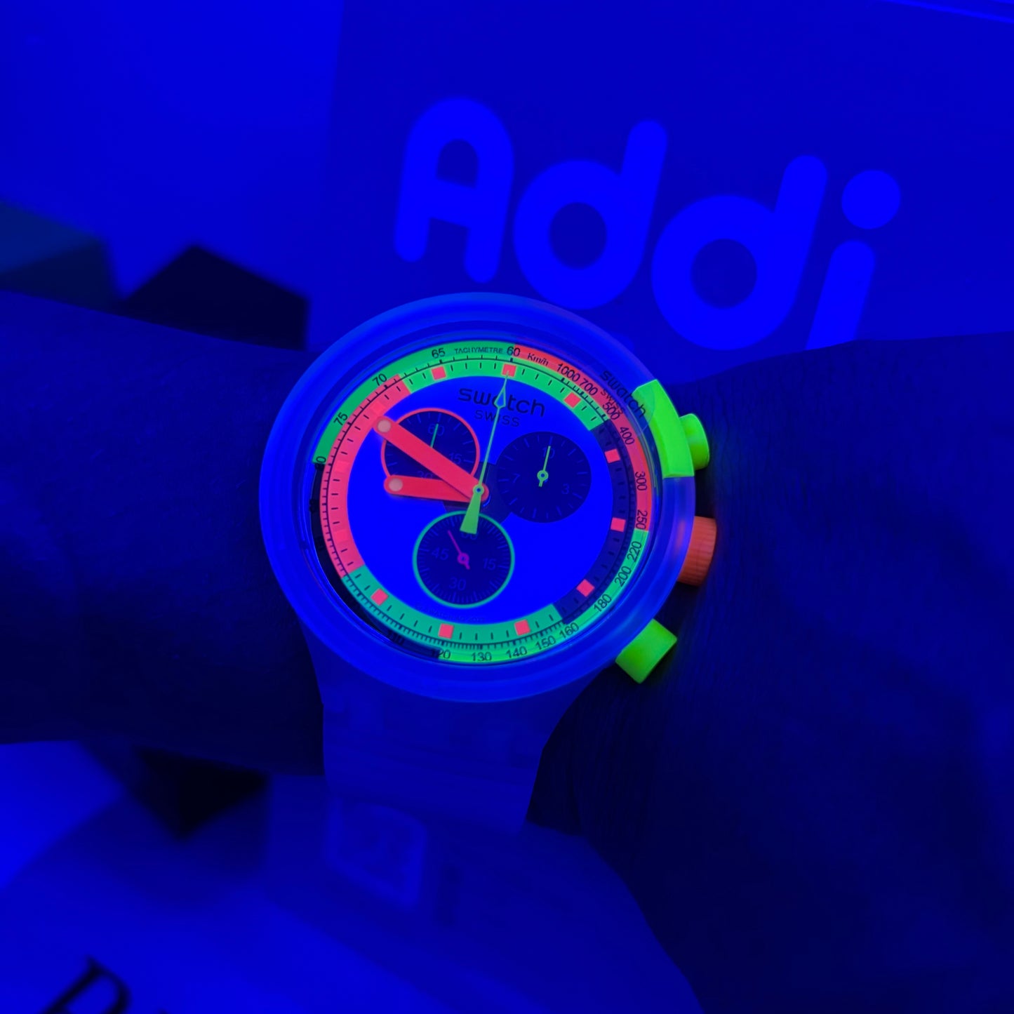 SWATCH ORIGINAL NEON JELLY ALTA GAMA UNISEX REF SCK104