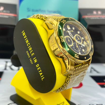 INVICTA PRO DIVER ORIGINAL ALTA GAMA PARA HOMBRE REF- 47632 - ORO