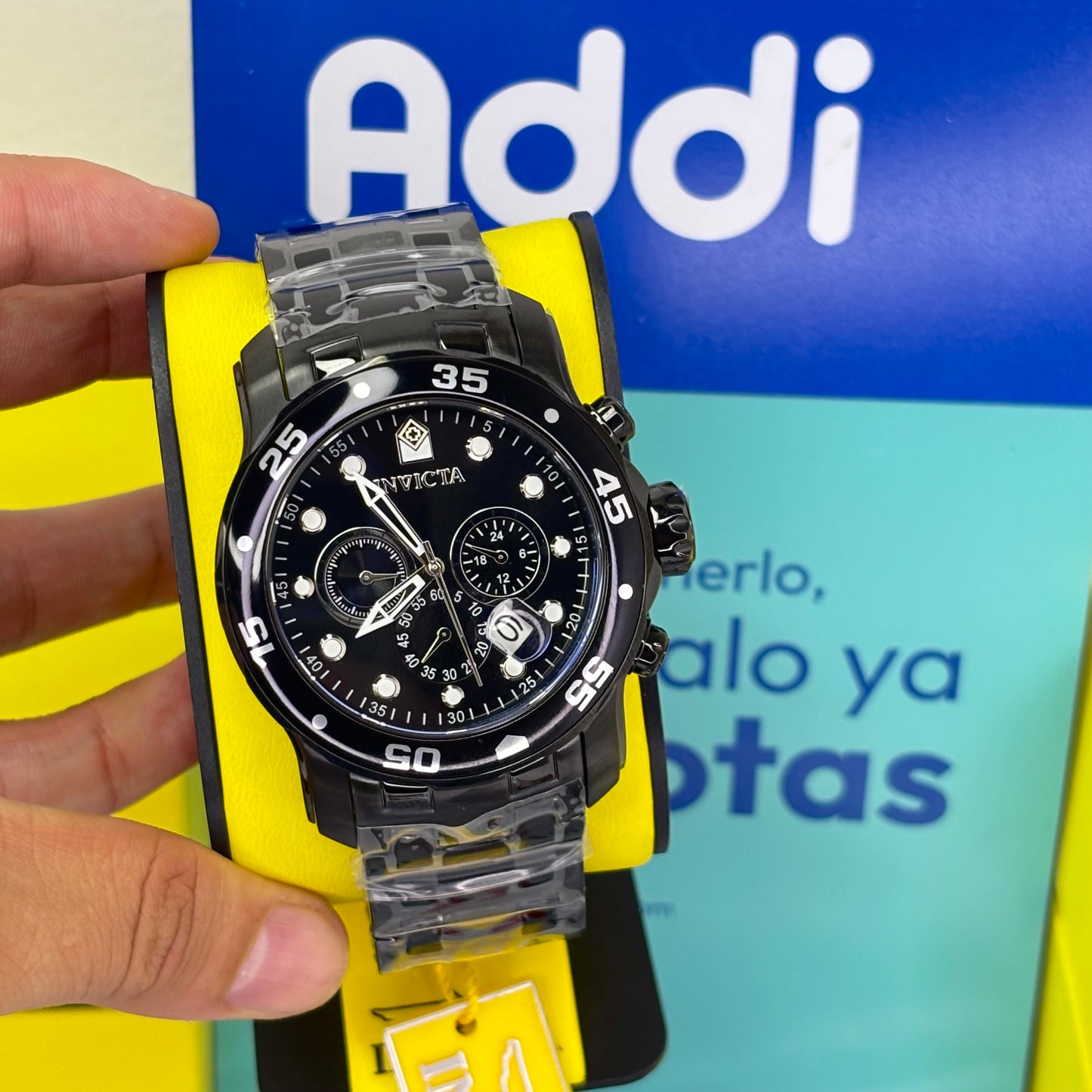 INVICTA PRO DIVER ORIGINAL PARA HOMBRE REF- 0076 -NEGRO
