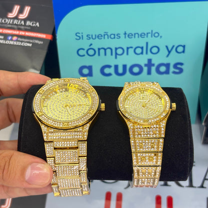 PAREJA HUBLOT CUB 882888 UNISEX REF-D
