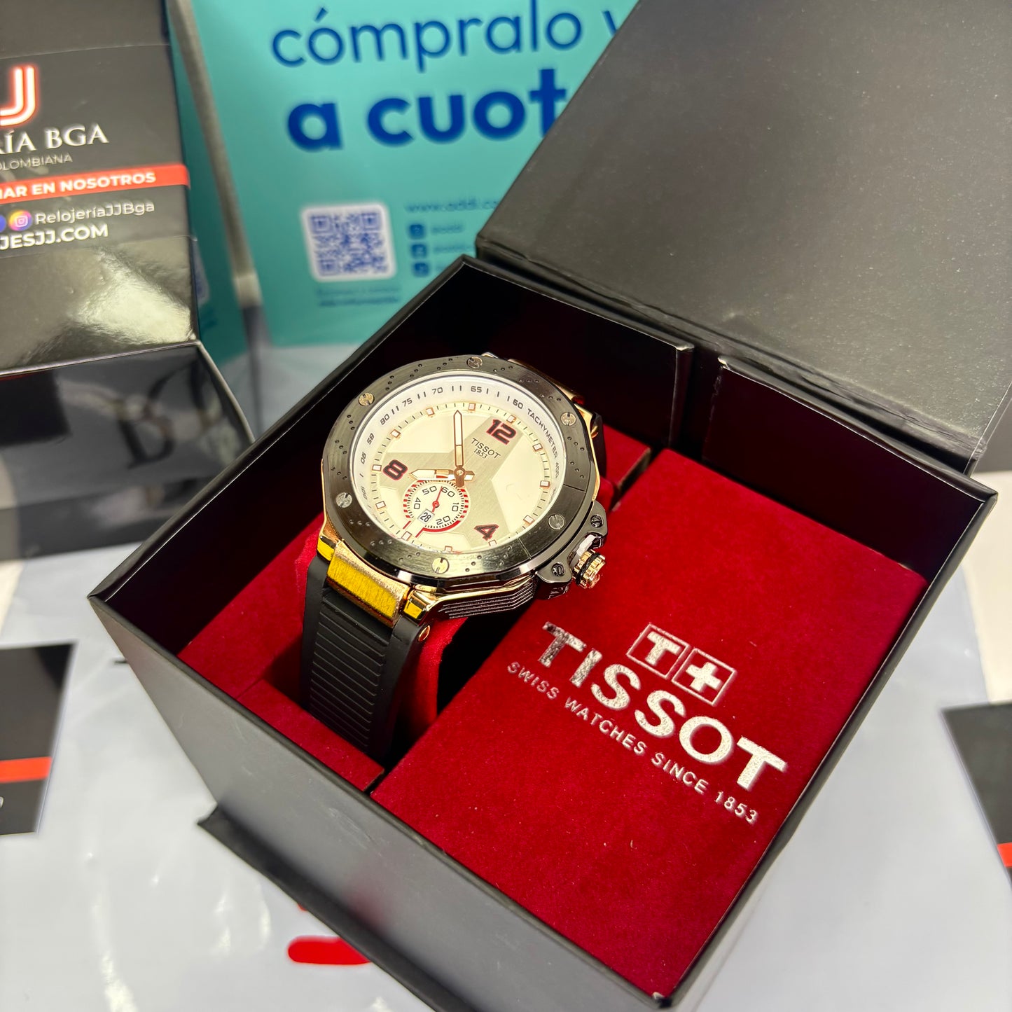 TISSOT 1853 MOTO GP PARA HOMBRE REF-NOB