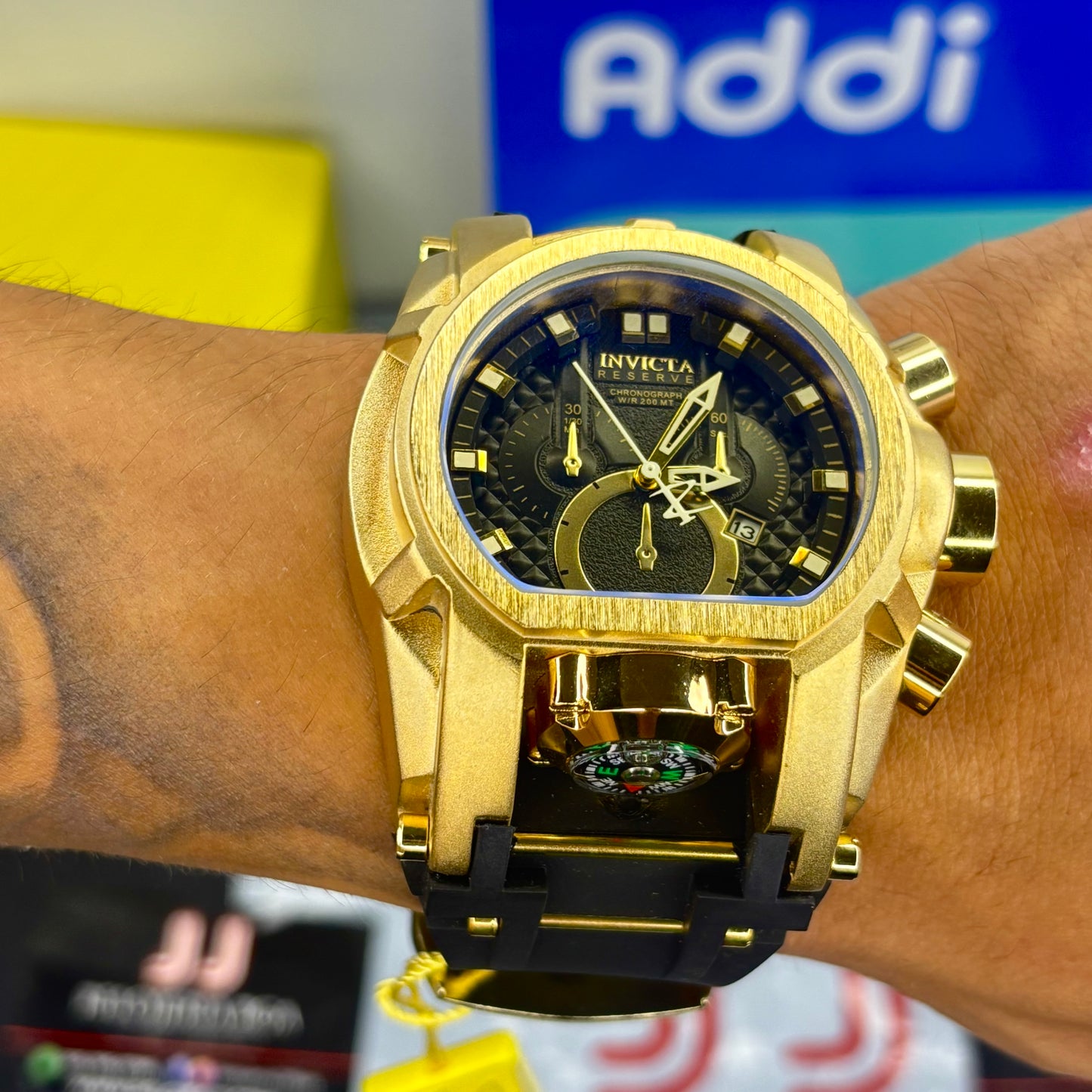 INVICTA BOLT ZEUS GOMA PARA HOMBRE REF-NN