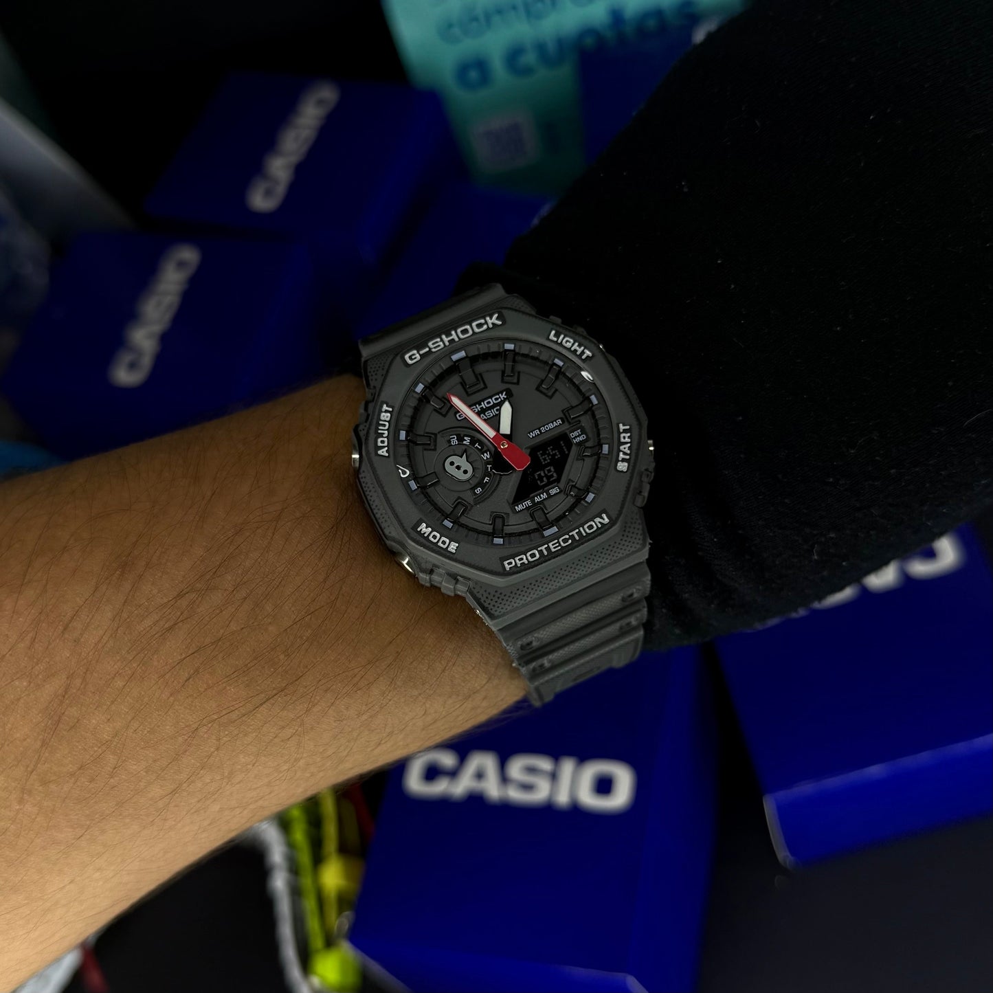CASIO G-SHOCK PARA HOMBRE REF-GA2100-NN