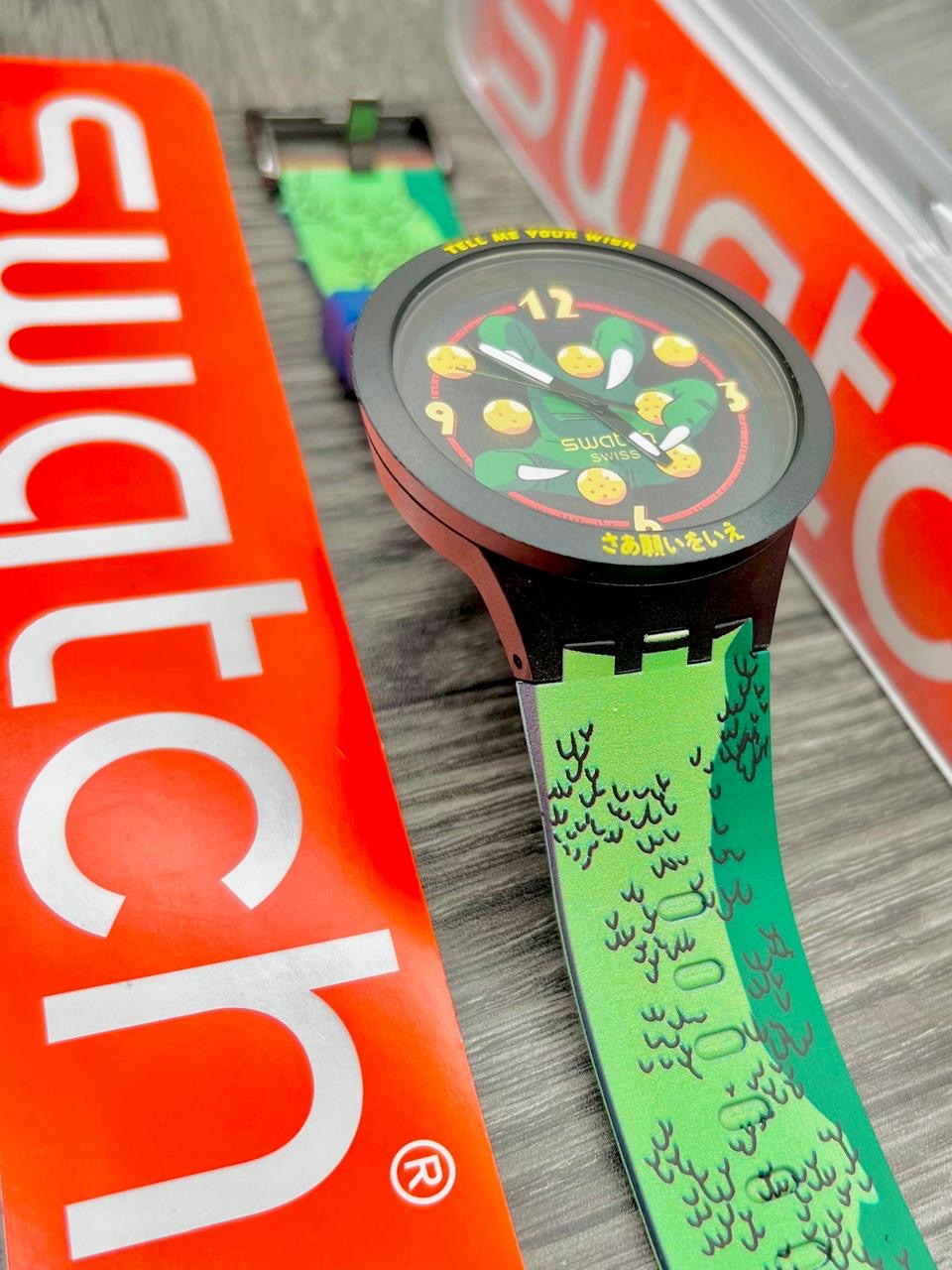 SWATCH UNISEX HOMBRE Y DAMA EDICION SHEN LONG