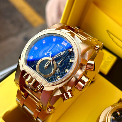 INVICTA BOLT ACERO PARA DAMA FONDO AZUL REF-DA