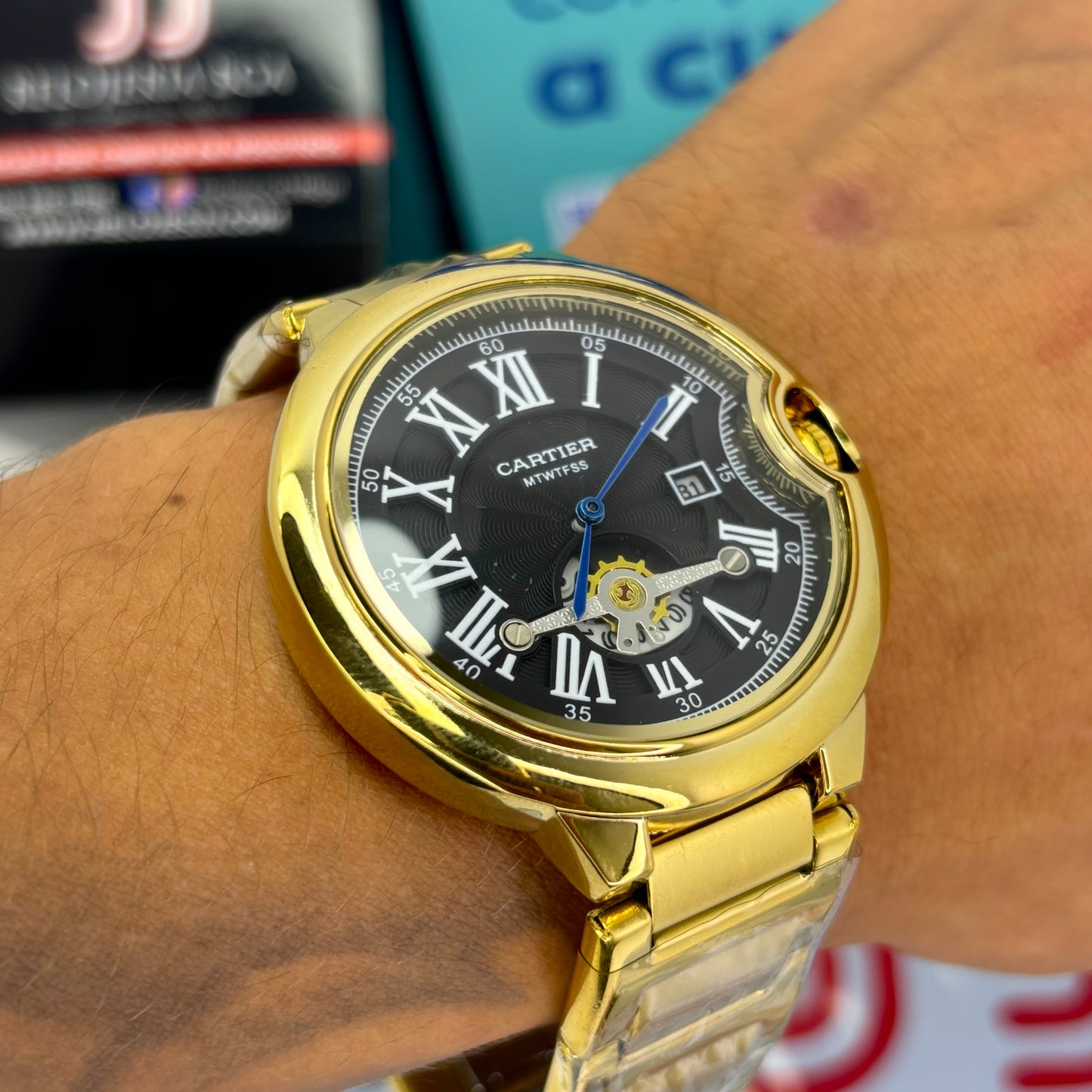 CARTIER TORBILLON PARA HOMBRE REF-N