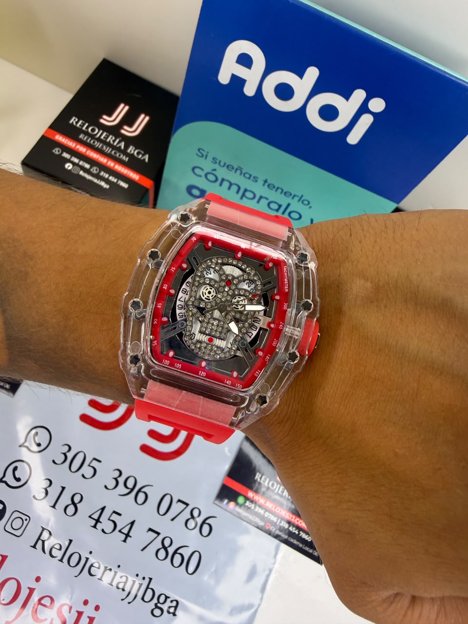 RICHARD MILLE TRANSPARENTE PARA HOMBRE REF-R