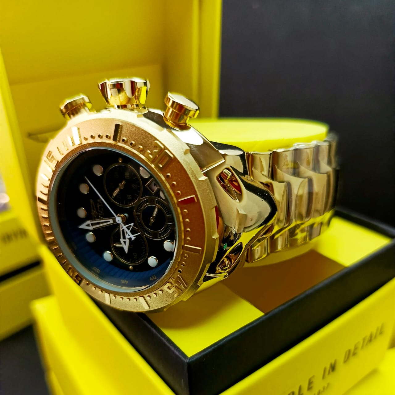 INVICTA ACERO  THUNDER BOLT FUNCIONAL PARA HOMBRE REF-DA