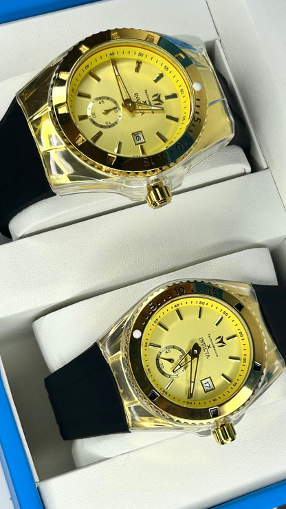 PAREJA INVICTA x TECHNOMARINE  REF-ND