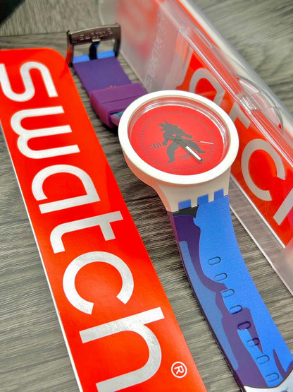SWATCH UNISEX HOMBRE Y DAMA EDICION GOKU