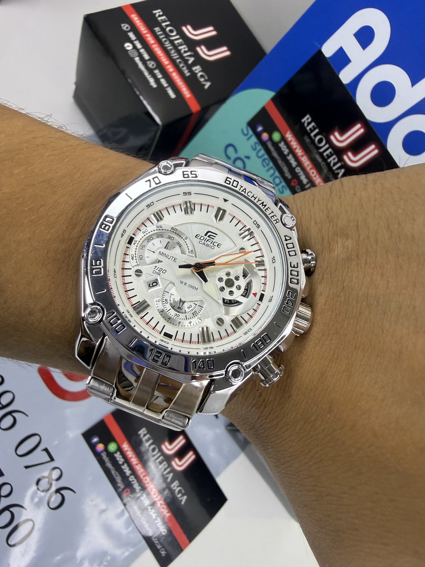 CASIO EDIFICE 550 PARA HOMBRE REF-PB