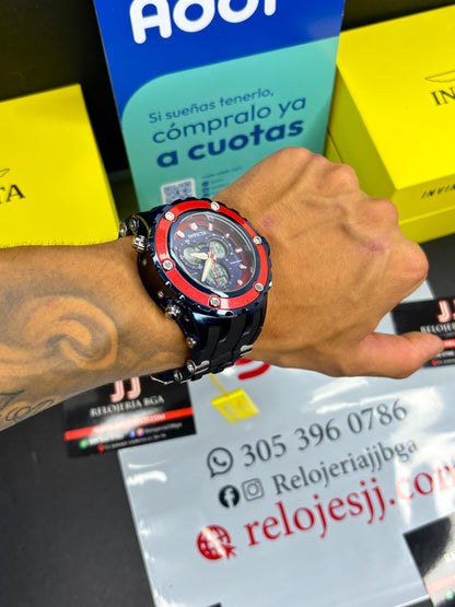 INVICTA DOBLE HORA  PARA HOMBRE REF-NAR