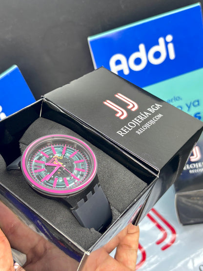 SWATCH SB0 NEGRO PARA UNISEX REF-NF