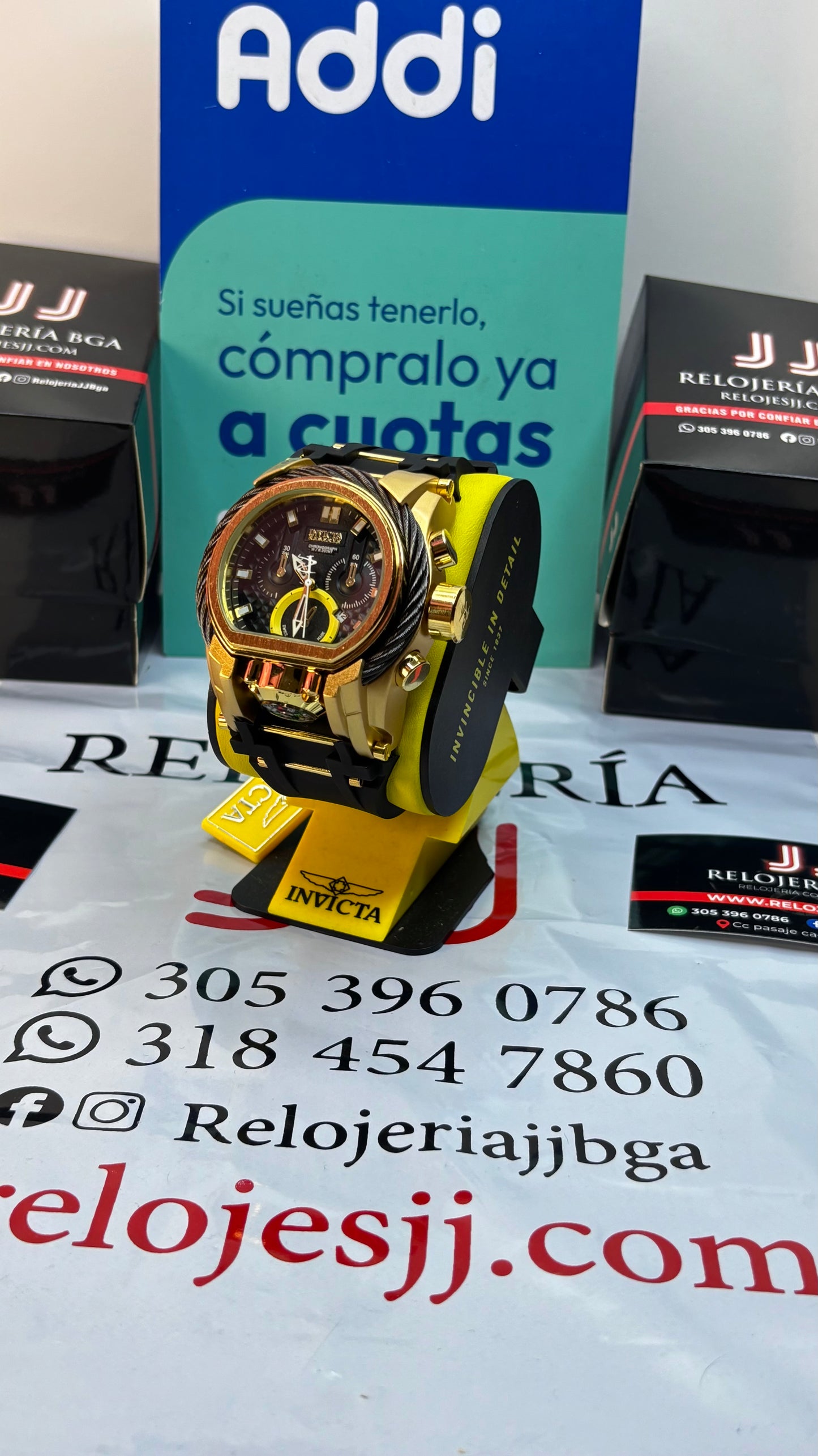 INVICTA BOLT ZEUS GOMA PARA HOMBRE REF-NDN